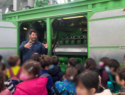 Η Β΄ τάξη μας επισκέπτεται τον σταθμό Ηλεκτροπαραγωγής της ΗΛΕΚΤΩΡ Α.Ε στον ΧΥΤΑ!